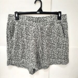 Active Life Gray Athletic Shorts Soft Knit Mid-Thigh Size XXL